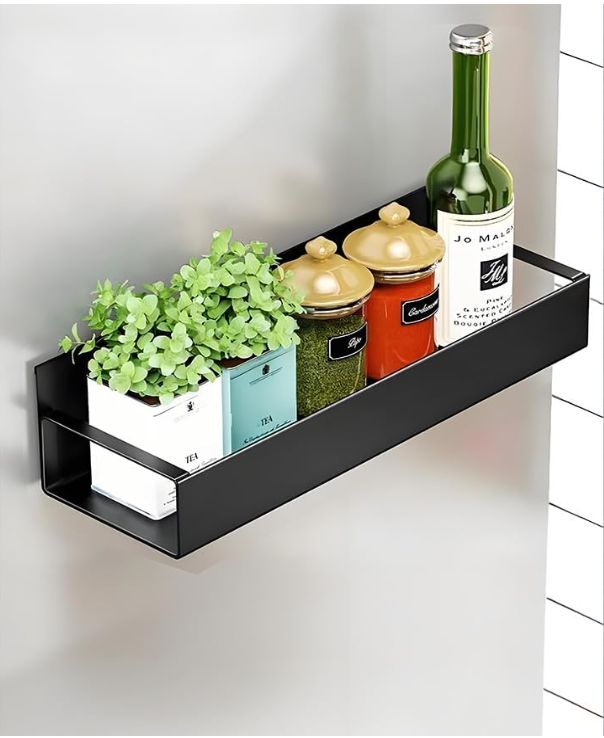 NordRack Duo – Elegant Förvaring i Svart Stål